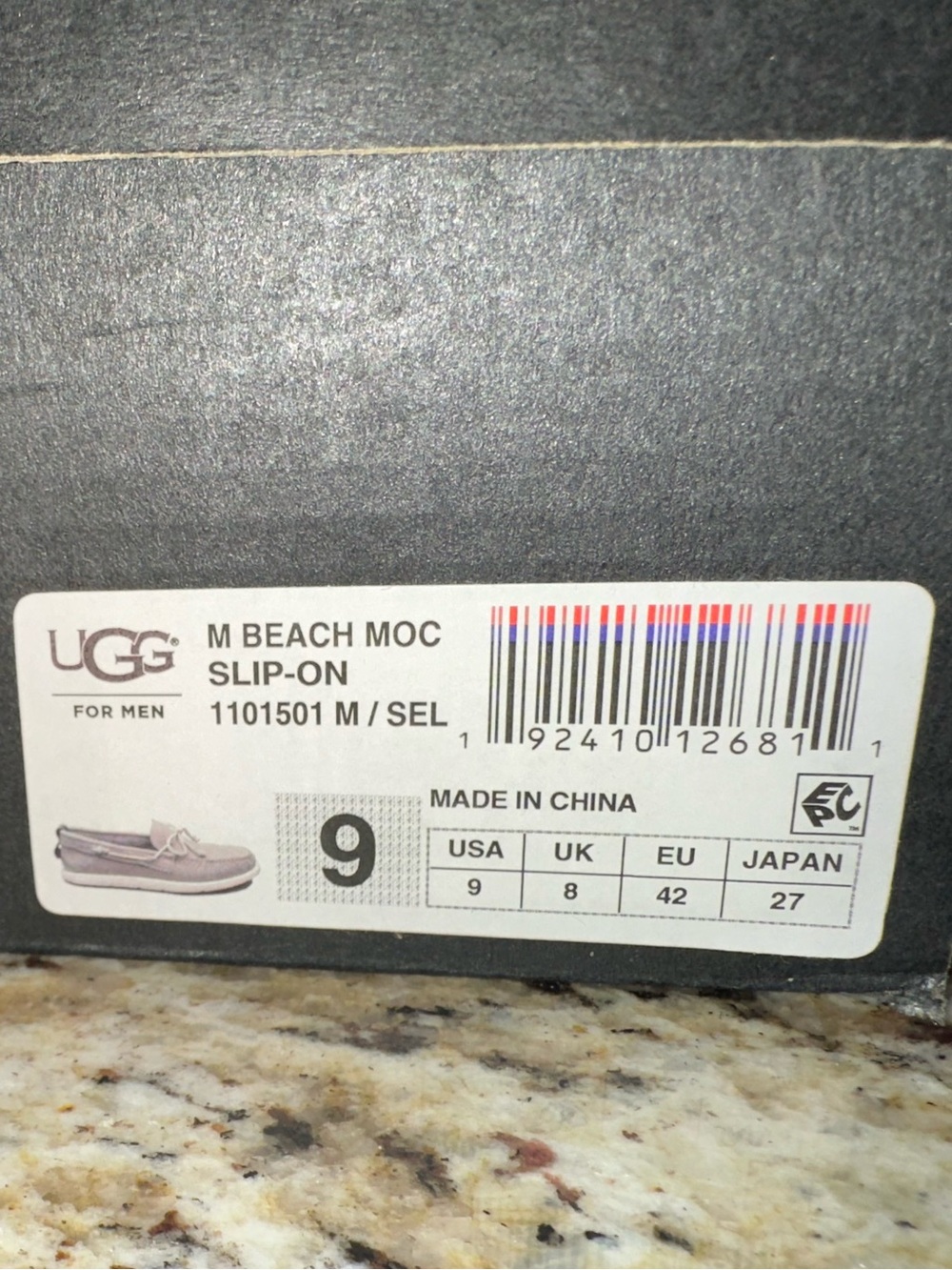 UGG Men’s Beach Moc Boat Shoes - Picture 7 of 7